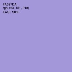 #A397DA - East Side Color Image